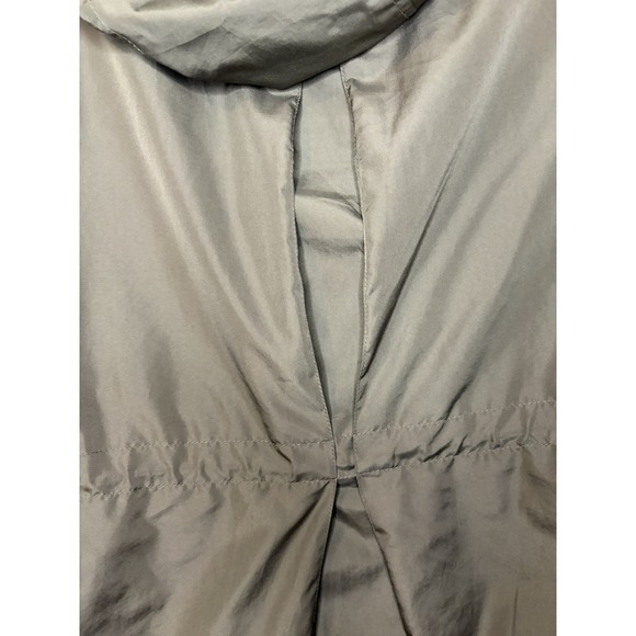 A New Day Jacket Womens XL Green Water Resistant Hooded Parka Raincoat Pockets - Picture 13 of 15